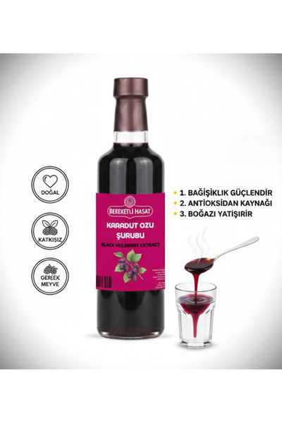 KARADUT ÖZÜ ŞURUBU 320 GR