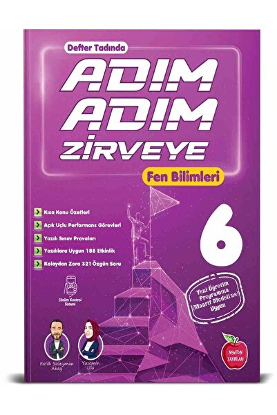 Newton Yayınları Newton Yayınları 6. Sınıf Adım Adım Zirveye Fen Bilimleri
