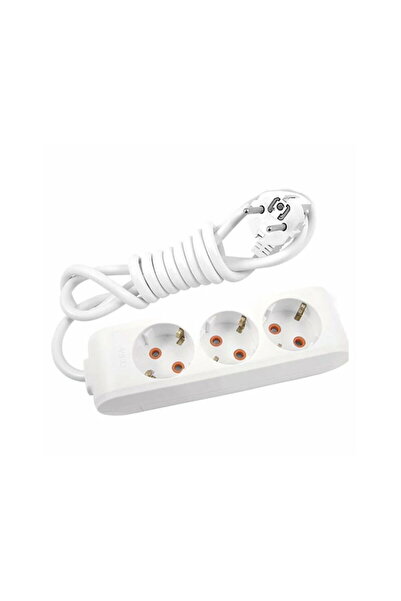 VİKO مقبس ثلاثي متعدد الاستخدامات مع كابل أرضي. 5 طن متري