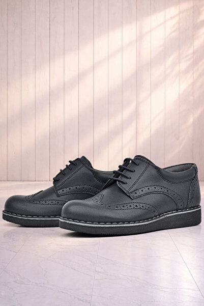 Rakerplus Pantofi de școală pentru bărbați cu talpă înaltă Hidra