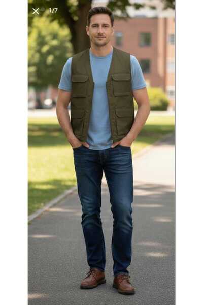 HAMİTOGULLARI Summer Khaki Vest