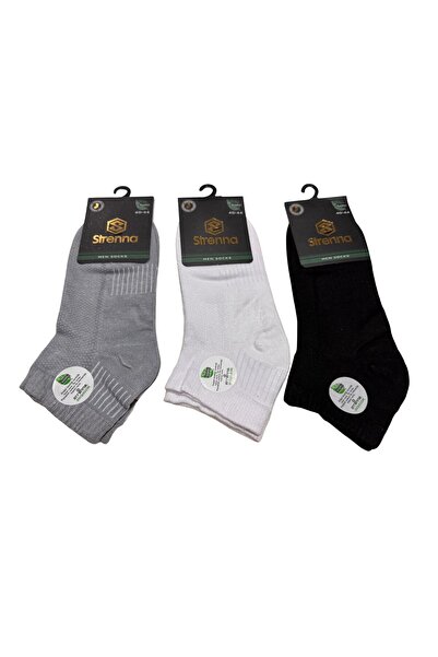 Strenna ERKEK BAMBU DİKİŞSİZ ÇORAP 3 LÜ