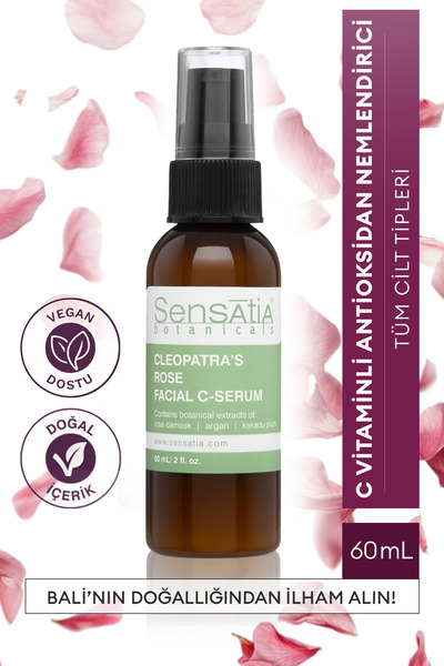 Sensatia Botanicals C Vitaminli Antioksidan Nemlendirici Doğal Gündüz Serumu ...