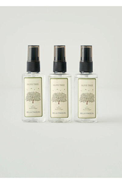 Bella Maison Olive Tree Kolonya 3'lü Yeşil (50 ml)