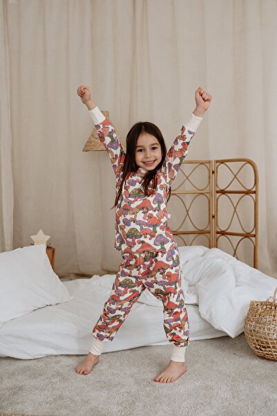 Oh La La Koala For Little Ones Σετ παιδικών πιτζαμών με σχέδια μανιταριών και...