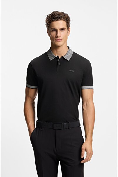 BOSS Cotton Stretchy Paddy Polo T-Shirt