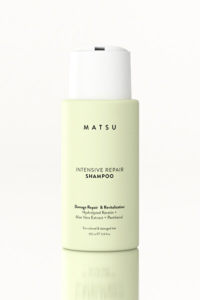 MATSU Intensive Repair Shampoo with Spirulina & Argan Extract |   Painted and...