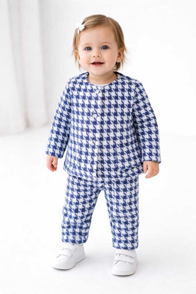 MOW Kids Tweed Baby Girl Bottom Top 2 Piece Set