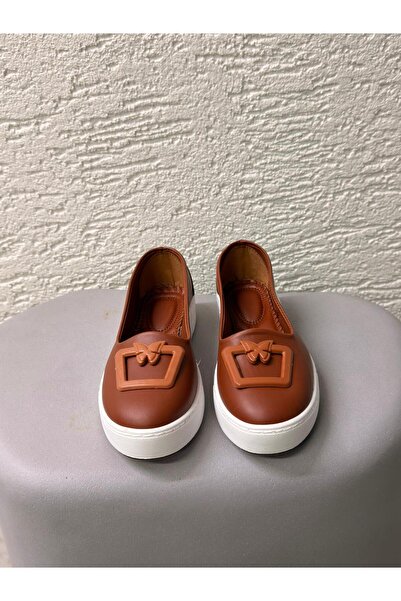 Beyond Pantofi de damă, maro, cu cataramă modernă, din piele, casual, tip bal...