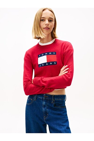 Tommy Hilfiger Tjw Sparkle Flag Sweater Ext