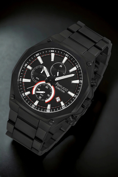 Ferrucci Active Black Men's Wristwatch - Fcf.13906Fm.02 Sdfer131