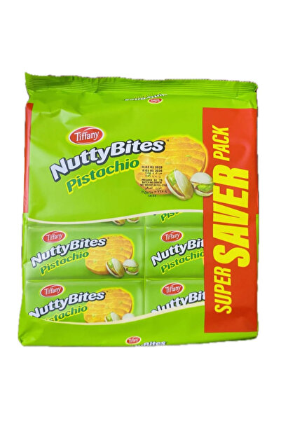 Tiffany بسكويت ناتي بايتس بالفستق 10 × 72 غرام