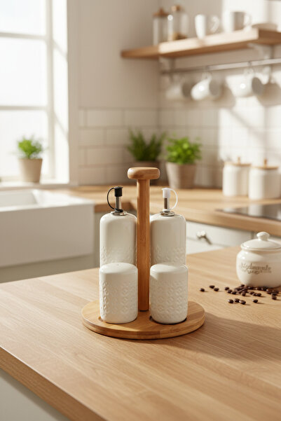 Bambum Champion Yağlık Sirkelik Tuzluk & Biberlik