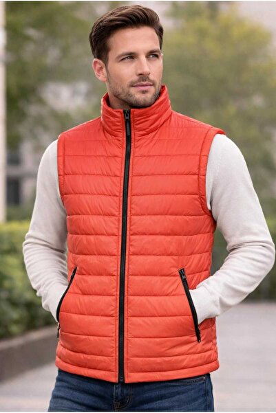 HAMİTOGULLARI Orange Ray Sewn Vest