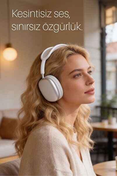 Piranha 2210 Kablosuz Bluetooth Kulak Üstü Kulaklık / Ayarlanabilir Kafa Band...