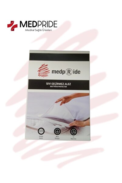 MedPride --Tek Kişilik --Sıvı Geçirmez Yatak Koruyucu, Alez, Pürüzsüz, Ultra ...