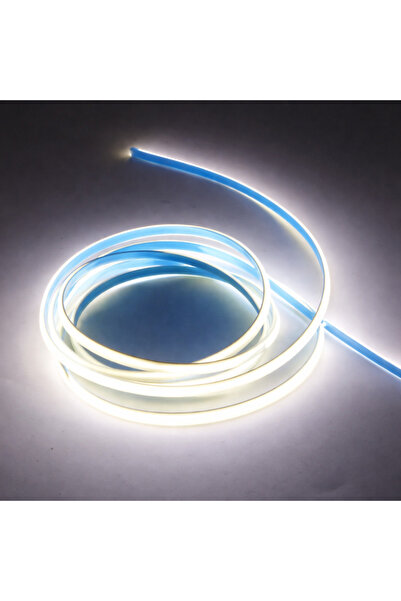Ledarmy COB Led şerit 5metre 24V 480LED/m 6000K soğuk beyaz 10W 8mm IP20 aydı...