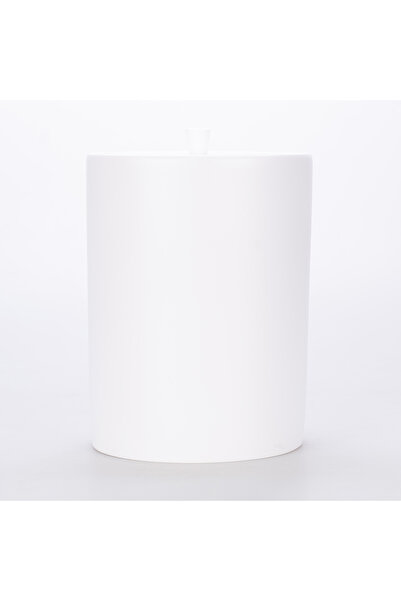 Selim White Victoria Trash Can
