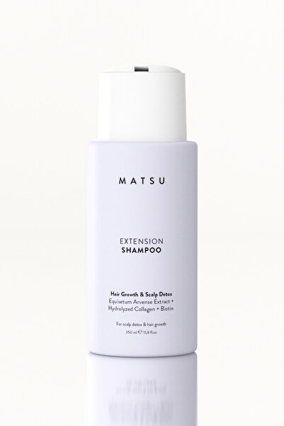 MATSU Extension Ponytail & Biotin Fast Growth Supported Detox Shampoo |   Sca...