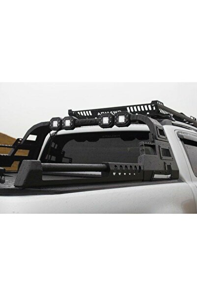 Drs Tuning Nissan Navara Uyumlu Off Road Metal Işıklı Rollbar 2010-2021 Aqm-X...