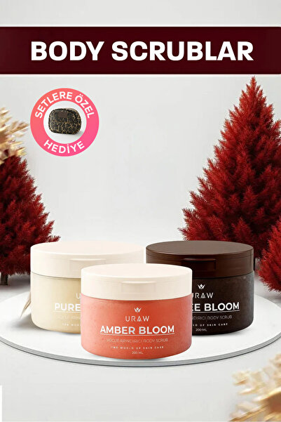 Uraw Bloom Vücut Bakım Koleksiyonu - Vücut Peeling Seti