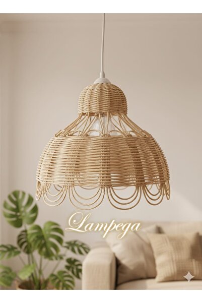 Lampega rattan bambu avize