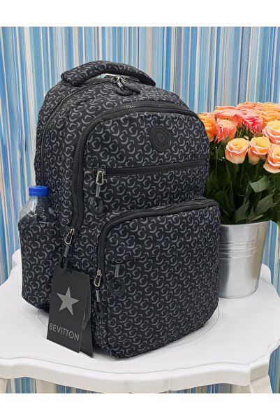 Bevitton Унисекс училищен раница - специален водоотблъскващ плат, A3113