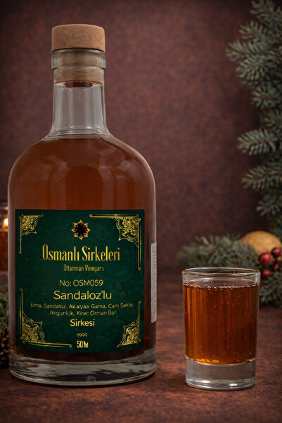 osmanlı sirkeleri OSM059 Sandaloz'lu (Elma, Sandaloz, Akasya Gamı, Çam Sakızı...