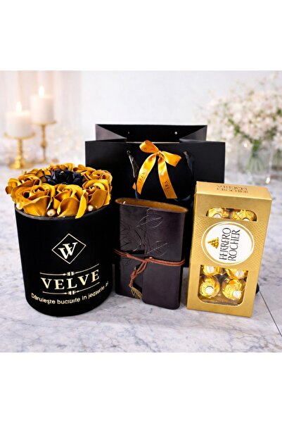 velve Pachet Special Stravagante,9 trandafiri de sapun VLV, jurnal Vintagesi ...