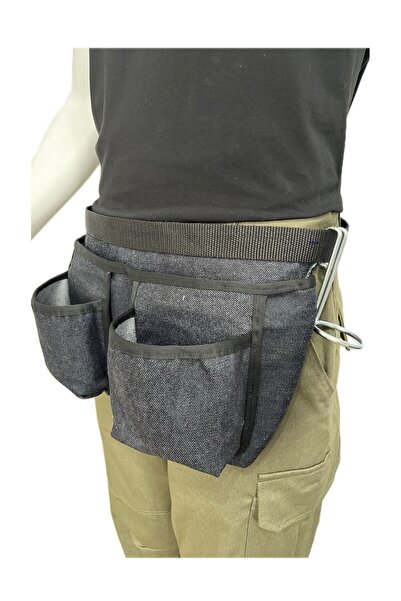 tikpaket 4 cepli Kot çivi önlüğü, pazarcı bel çantası, usta çivi kemeri, takı...