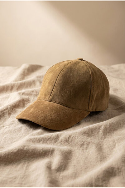 OnMyHead Бежева замшева кепка унісекс