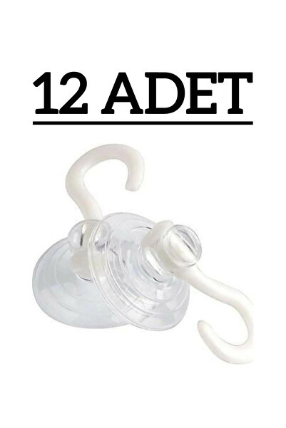 zeixpow Öpücük Askı Cam Vantuzu Büyük Boy 4 Cm