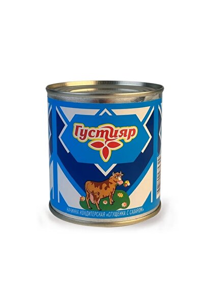 Gustiyar Şekerli Yoğunlaştırılmış Süt (Condensed Milk) 370 Gr