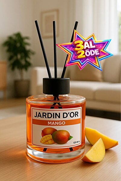 JARDIN D'OR Mango Reed Diffuser / Mango Çubuklu Oda Kokusu 120 ml