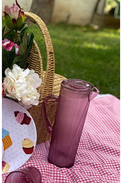 Depa AKRİLİK MÜRDÜM RENK SÜRAHİ 1,5 LT