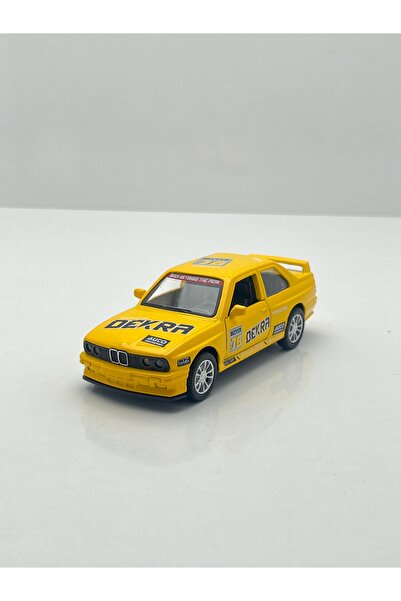 Kinsmart BMW e30 mavi çek bırak