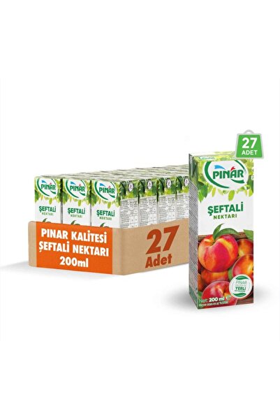 Pınar Şeftali Meyve Suyu 200 ml