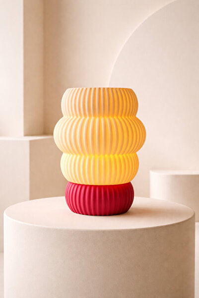 Lumos Honeycomb Collection Cloud – LED Tealight | Modern Dekoratif Minimal Ev Dekoru Gece Lambası