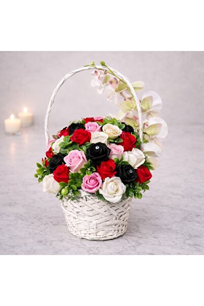 velve Cosulet Royal Orchid,trandafiri de sapun,accesorizati cu flori si plant...