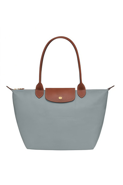 genermcr Women's Medium Tote Bag Handbag Shoulder Bag Steel Gray Classic Style