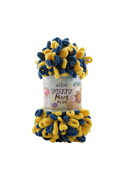 Alize PUFFY MORE PLUS 6631 2Yumak*250gr-11mt (Normal PUFFY’e göre 5Yumak)Yeni...
