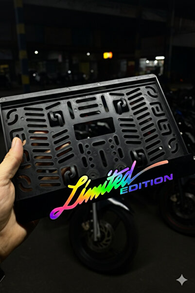 Yalıgraf Reklam Tabela Limited Edition Hologramlı Pleksi Motor Plakalık Motos...