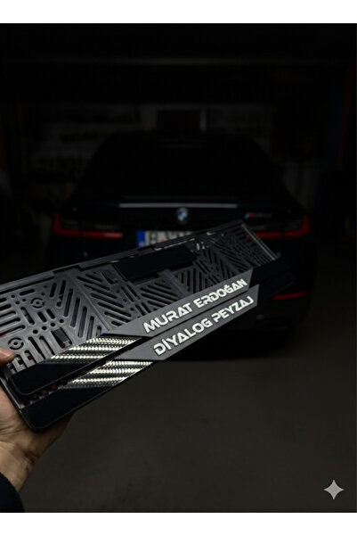 Yalıgraf Reklam Tabela (1Adet) Premium Oto Plakalık 5D Pleksi Plakalık Kişiye...