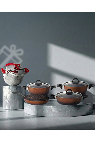 Hascevher Gloria 7 Pcs Silicone Cookware Set 2.7mm (18/22Ten/26Kar/26Tv)