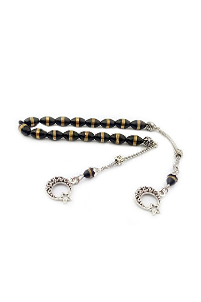 PİGADO Pirinç İşlemeli Arpa Kesim 16'lı Kuka Zaza Tesbih