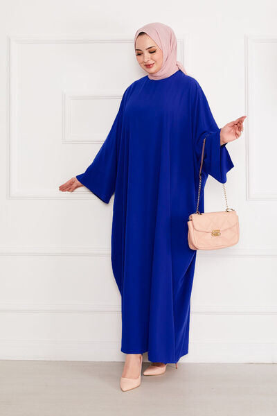 EBRUTESETTÜR عباية سيديا تيسيتير أزرق بلون الكوبالت