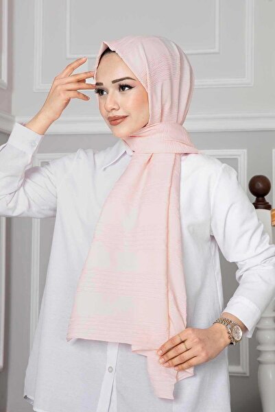 EBRUTESETTÜR Pleated Shawl Dusty Pink