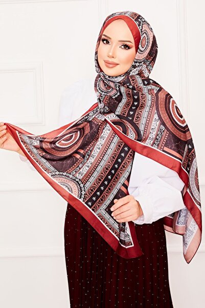 EBRUTESETTÜR شال ناعم منقوش من بلاتون -15