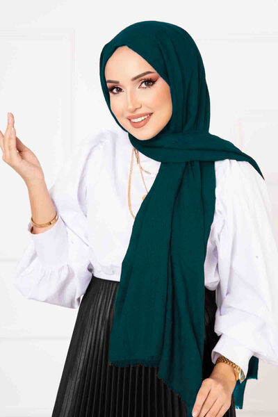 EBRUTESETTÜR شال من الخيزران الزمرد