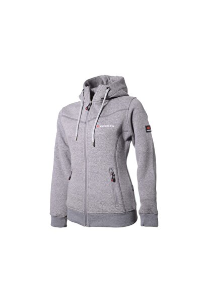 Cresta Kadın Gri Outdoor Kapüşonlu Ceket